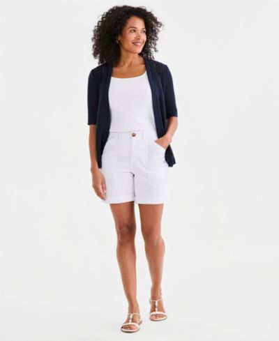 Шорты Style & Co Petite Cuffed Utility