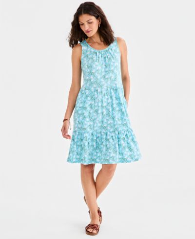 Flower Field Aqua