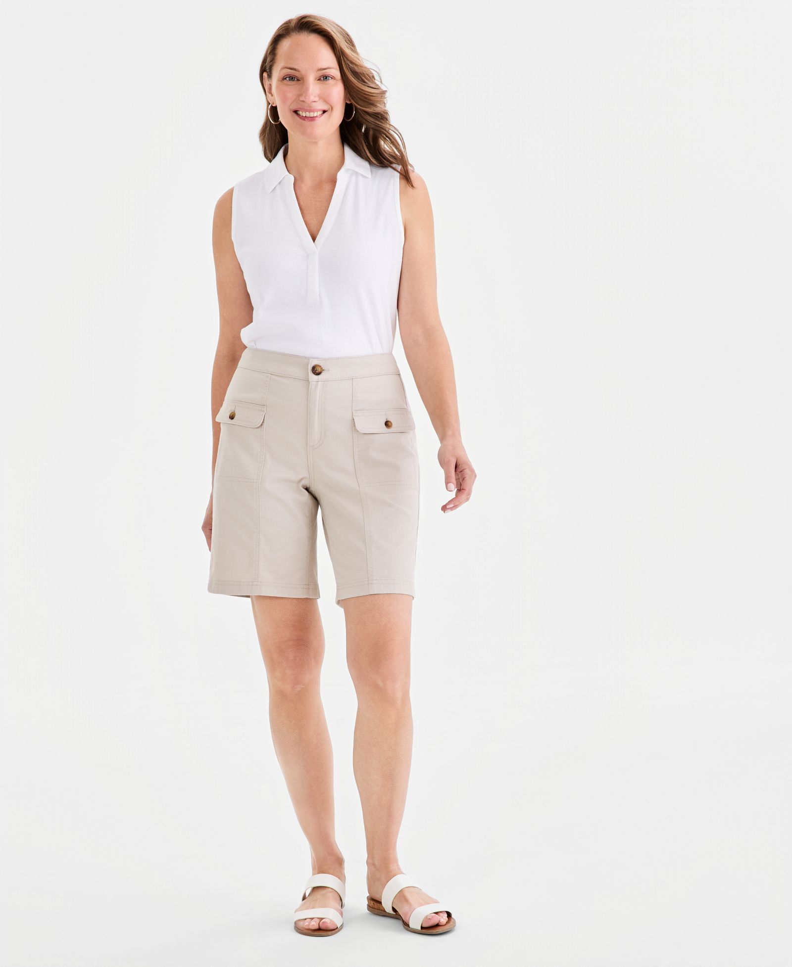 Женские шорты Style & Co Women's High-Rise Bermuda