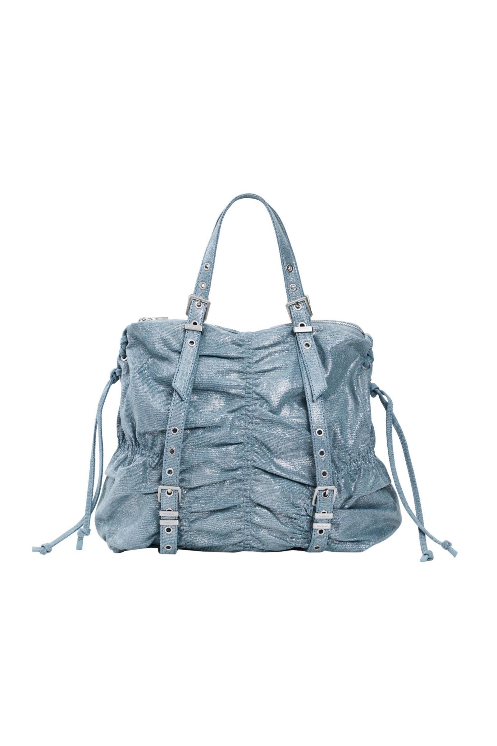 Desigual Women's Medium Ruched Denim Backpack