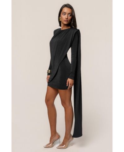 Женское мини-платье JLUXLABEL Women's Midnight Draped