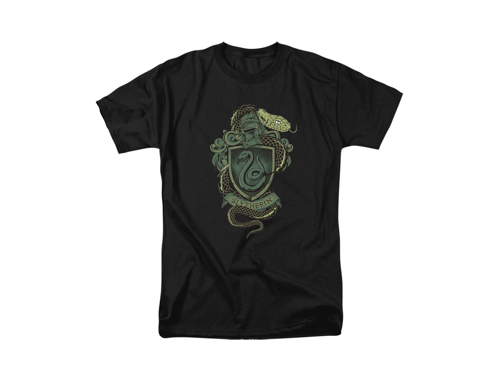 Harry Potter Men's Slytherin Snake Crest T Shirt