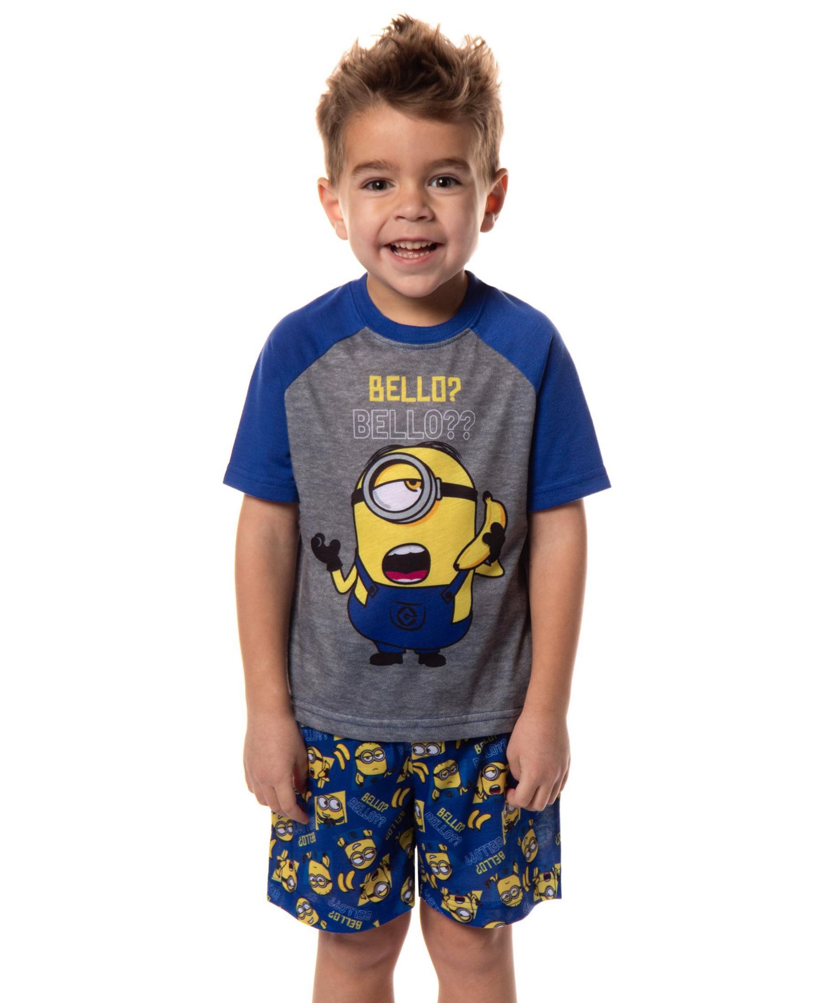 Despicable Me комплект пижамы для малышей Minions Bello, раглан, 2 части