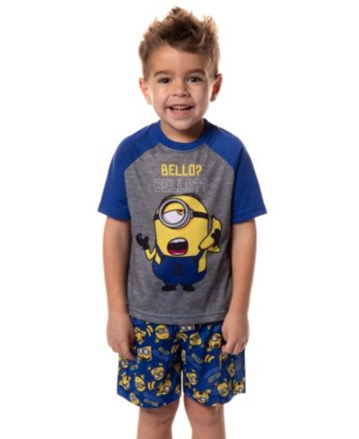 Despicable Me комплект пижамы для малышей Minions Bello, раглан, 2 части