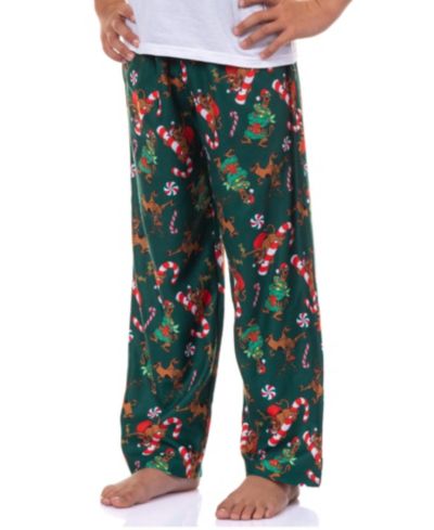 Scooby-Doo Boys' 4-20 Candy Cane Christmas Tree Reindeer Pajama Pants