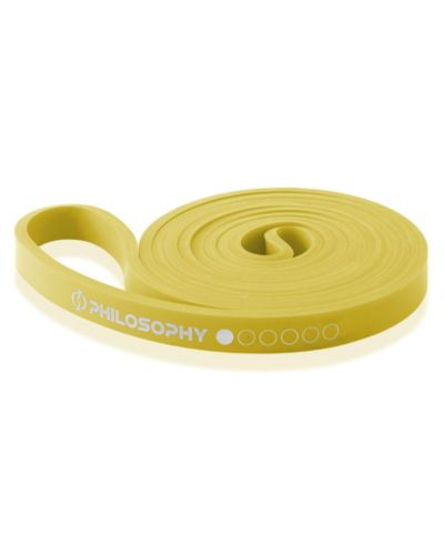 Philosophy Gym эластичная лента для подтягиваний - 1/4" (5-15 lbs), желтая