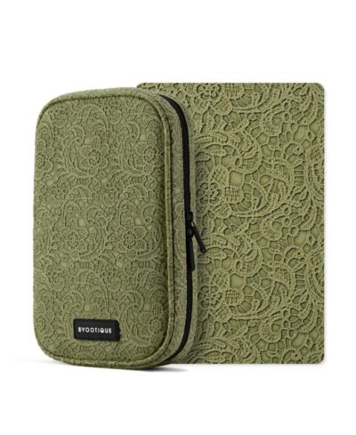 Косметический чехол для кистей Byootique Travel Makeup Brush Holder, Rococo Green