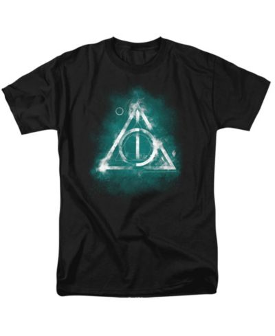 Harry Potter Men's Geometric Deathly Hallows T Shirt