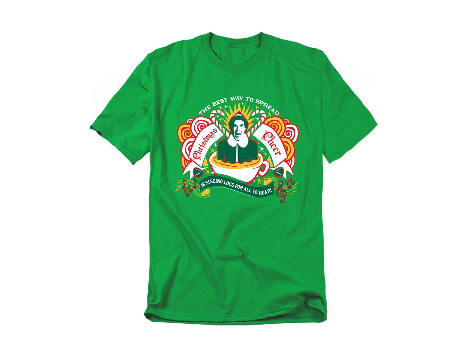 Elf Men's Spread Christmas Cheer T Shirt