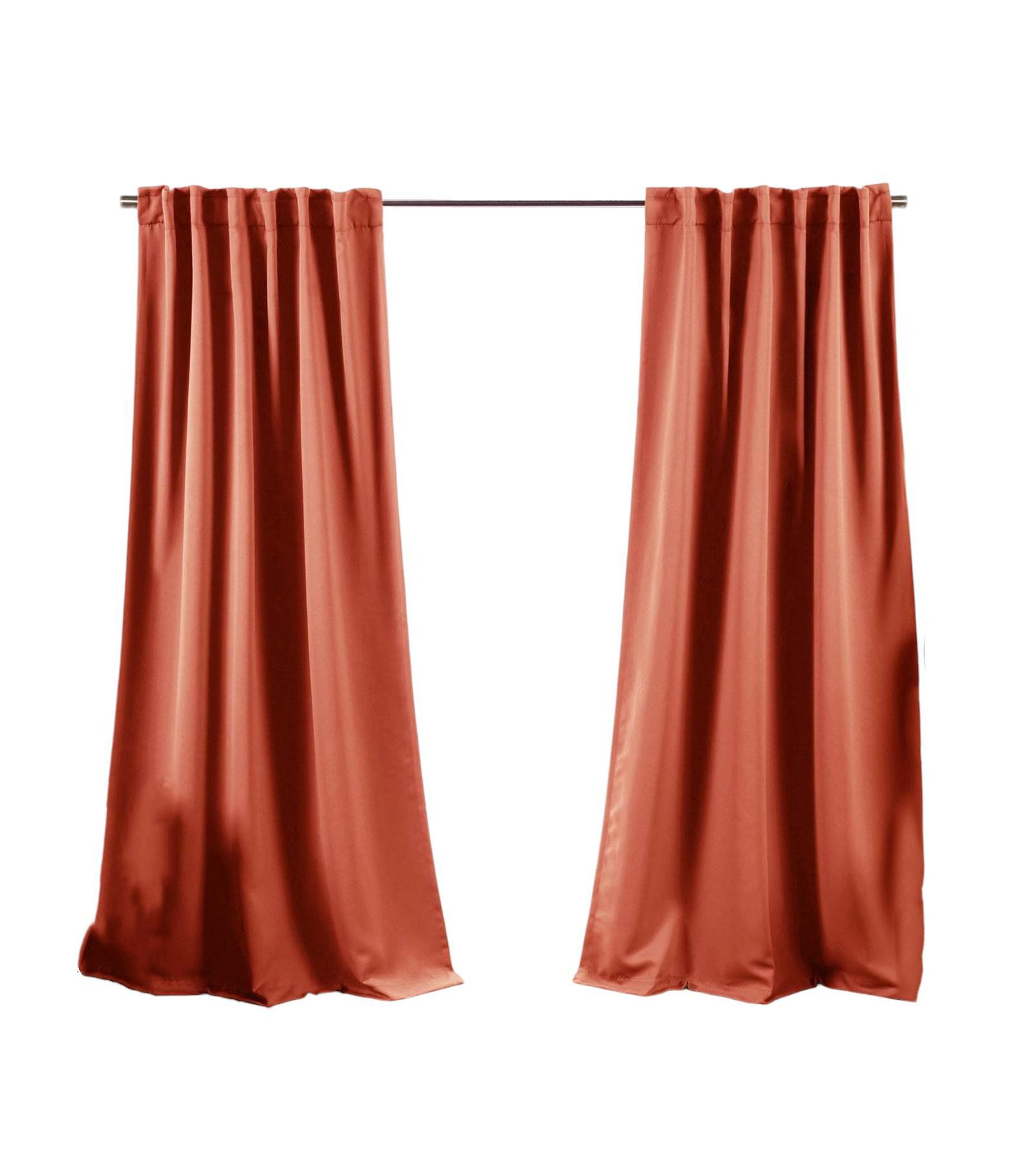 Термошторы Slickblue Orange Apricot Blackout 52x84, Set of 2