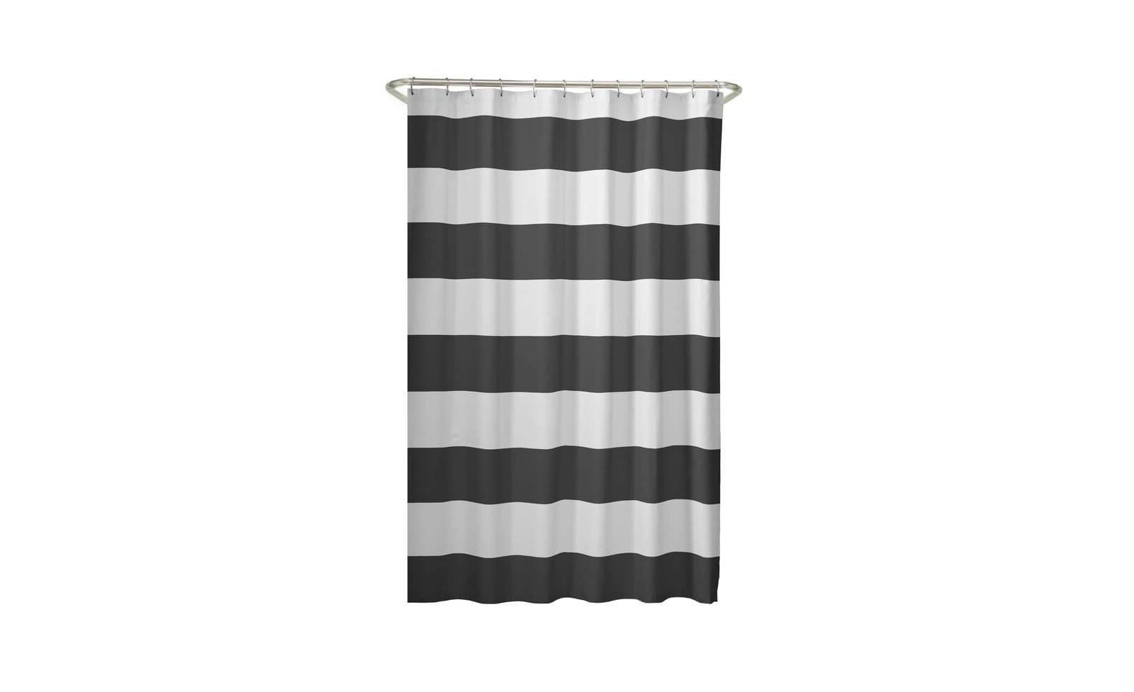 Slickblue штора для душа Polyester Striped 72 x 70 inch