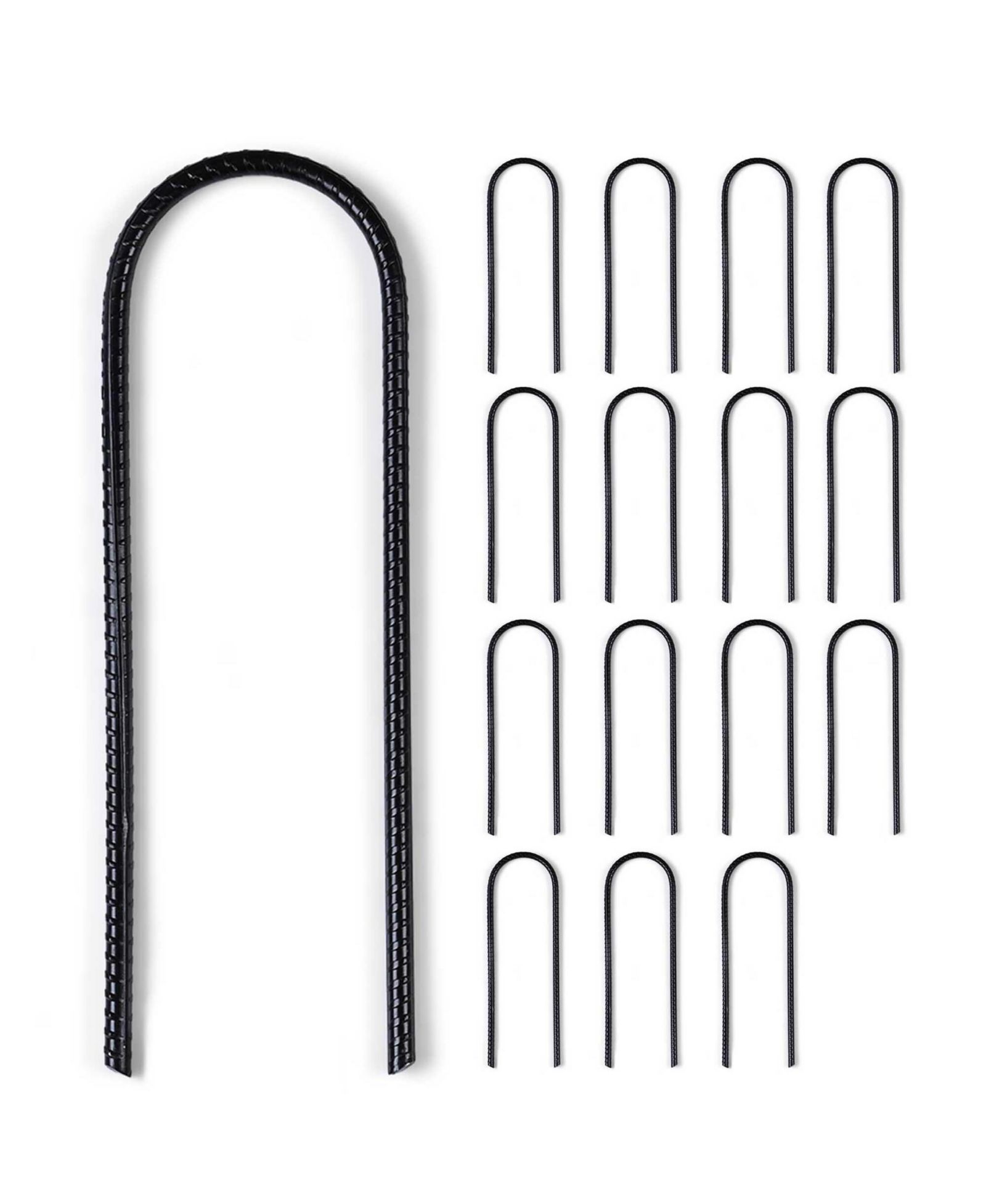 Колышки для батута Yescom 16 Pack 11 Inch U Shaped для кемпинга