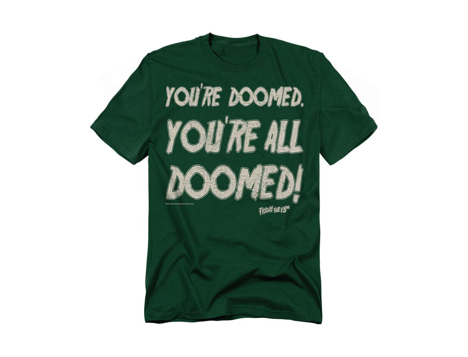 Friday The 13th Men's Doomed T-Shirt