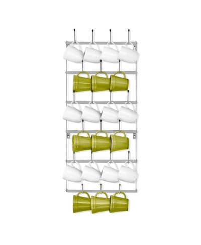Sorbus Small 6-Tier Metal Mug Rack Organizer - for Home, Kitchen & Bar, Coffee Station (Holds 21)