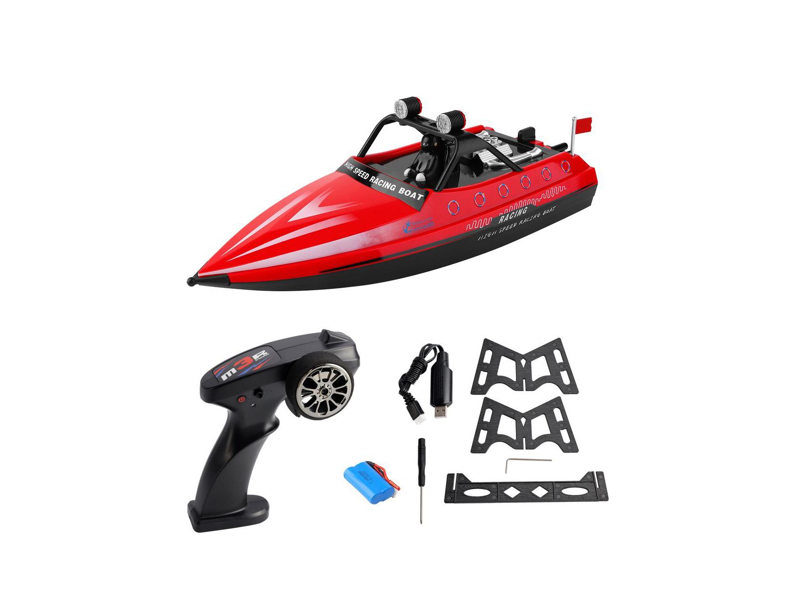 Радиоуправляемая скоростная лодка Bruce & Shark 2.4GHz RC Jet Speedboat