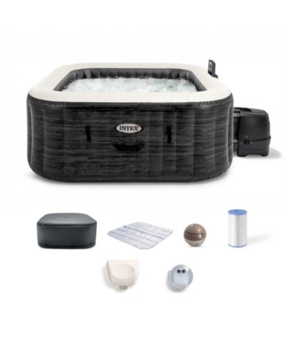 Надувной джакузи Intex PureSpa Greystone Deluxe на 4 человека, 69" x 28"