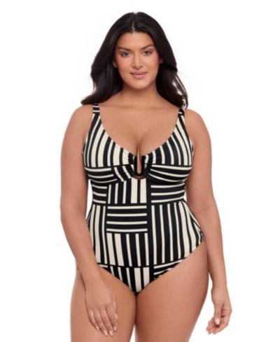Женский слитный купальник S3 Apparel Women's Smoothing and Sculpting U-Wire