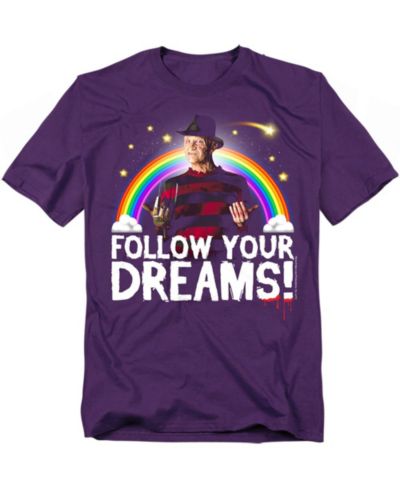 Мужская футболка Friday The 13th Nightmare on Elm Street Follow Your Dreams T-Shirt