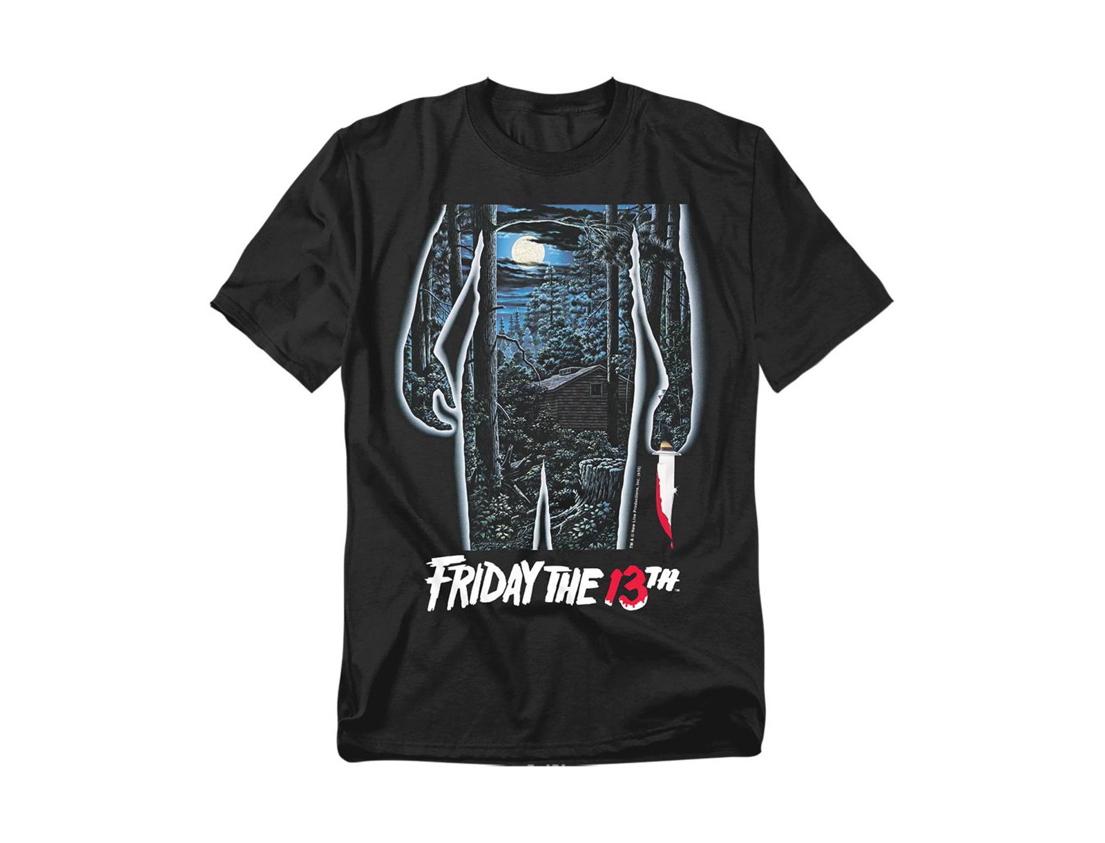 Friday The 13th Men's Poster T-Shirt