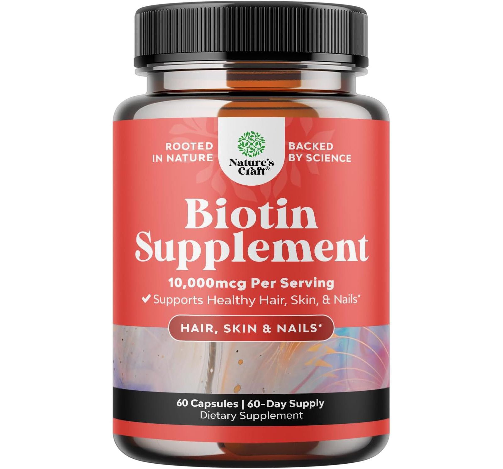 Капсулы Nature's Craft Biotin, 60 шт