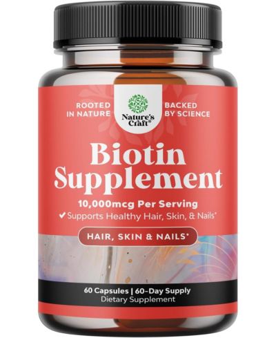 Капсулы Nature's Craft Biotin, 60 шт