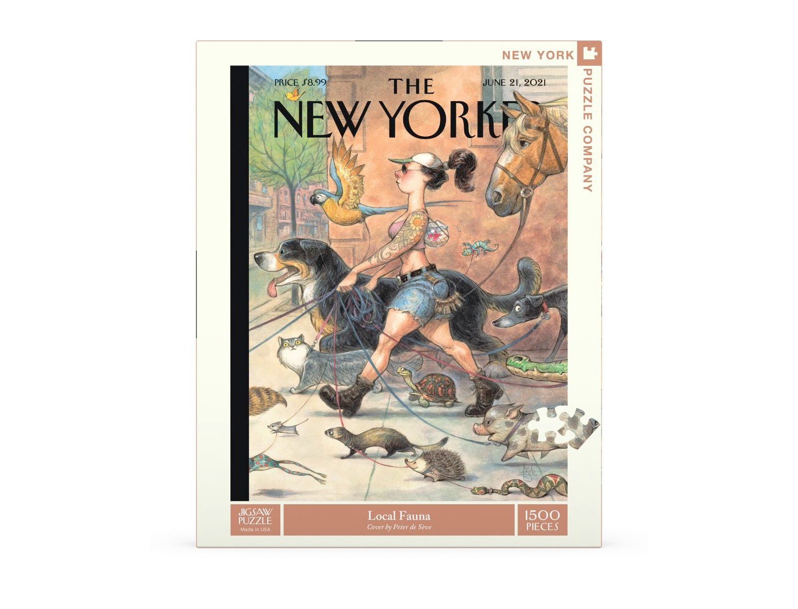 New York Puzzle Company Local Fauna 1500 Piece Puzzle