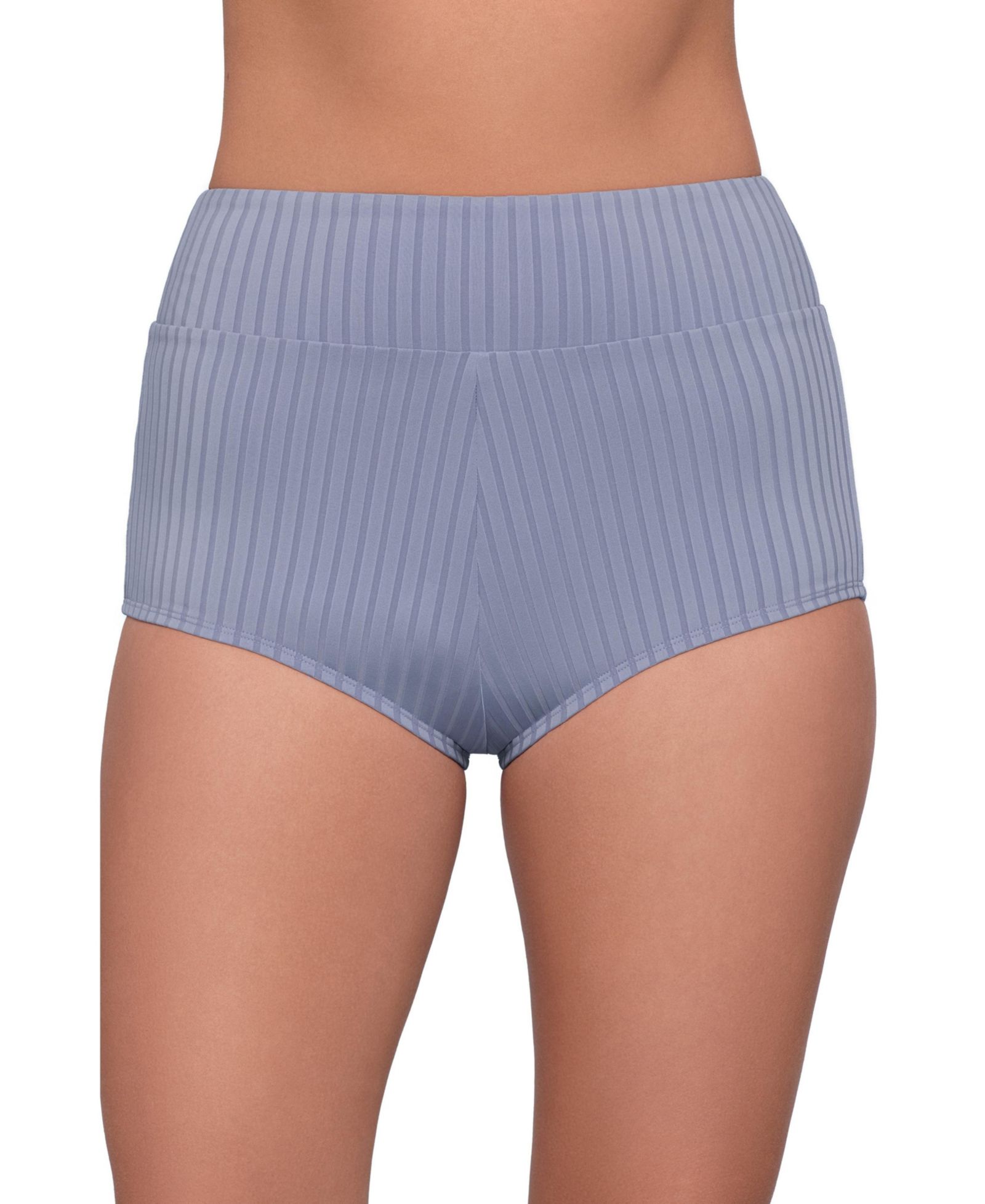 Шорты для плавания S3 Apparel Women's Smoothing and Sculpting Ribbed Ultra High-Waist