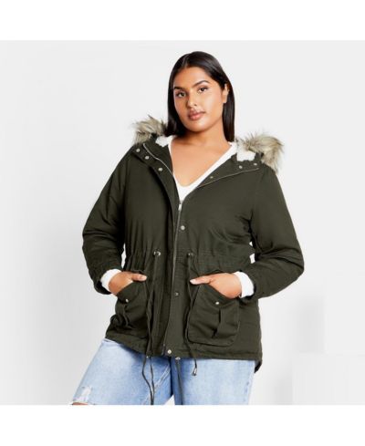 Парка CITY CHIC Plus Size Explorer