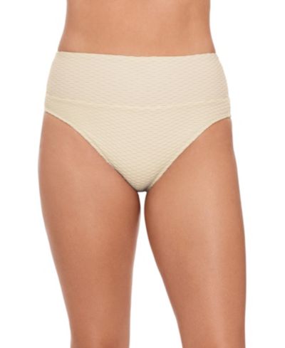 Женские плавки бикини S3 Apparel Smoothing and Sculpting Ultra-Banded Grid Textured High-Waist
