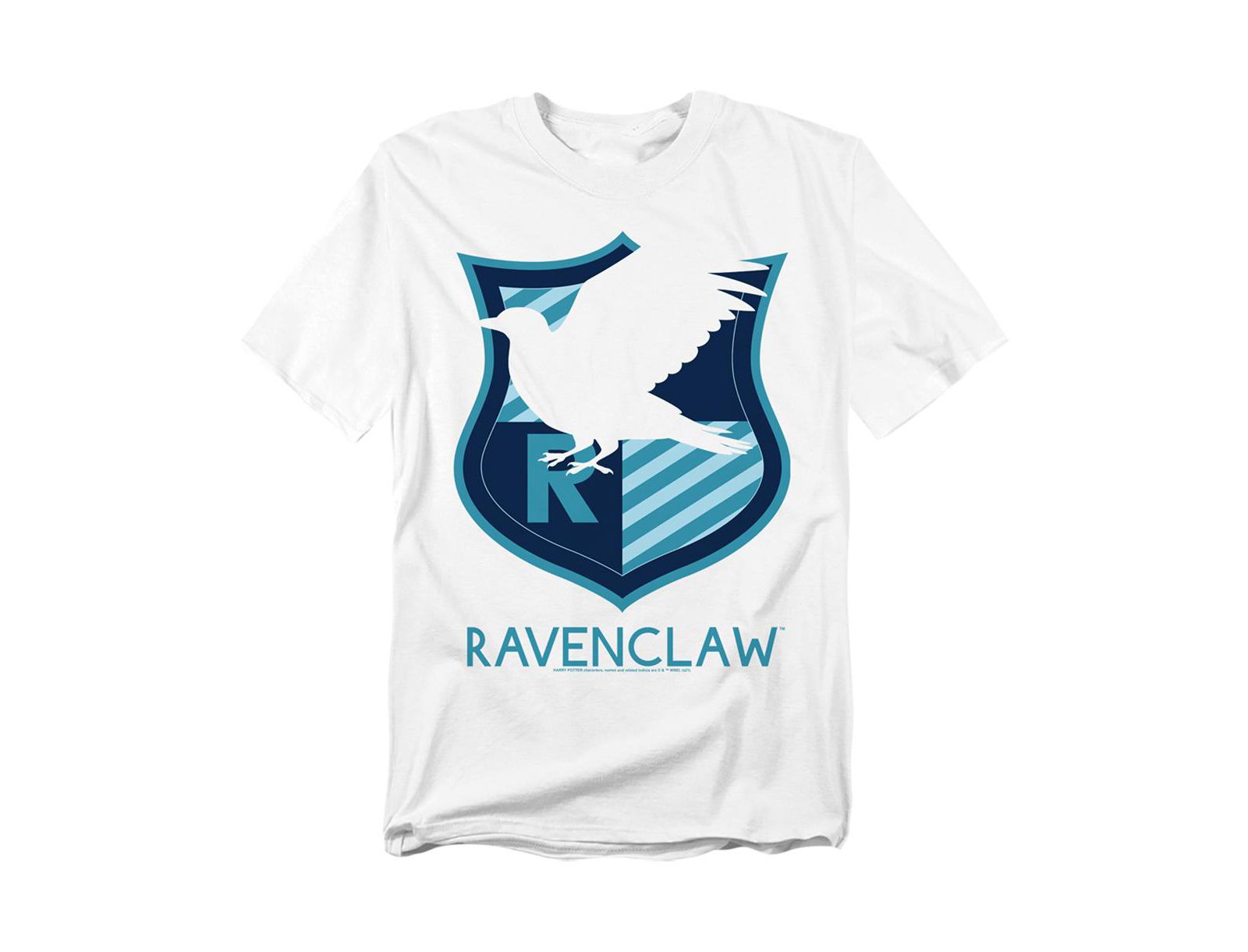 Harry Potter Men's Ravenclaw Silhouette Crest T Shirt