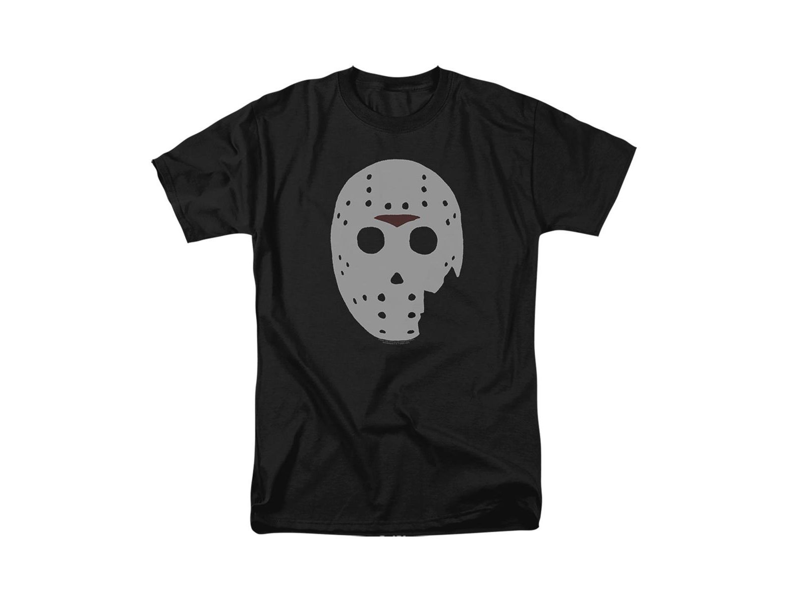 Friday The 13th Мужская футболка с принтом Jason Mask Black