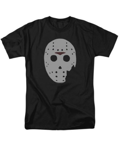 Friday The 13th Мужская футболка с принтом Jason Mask Black