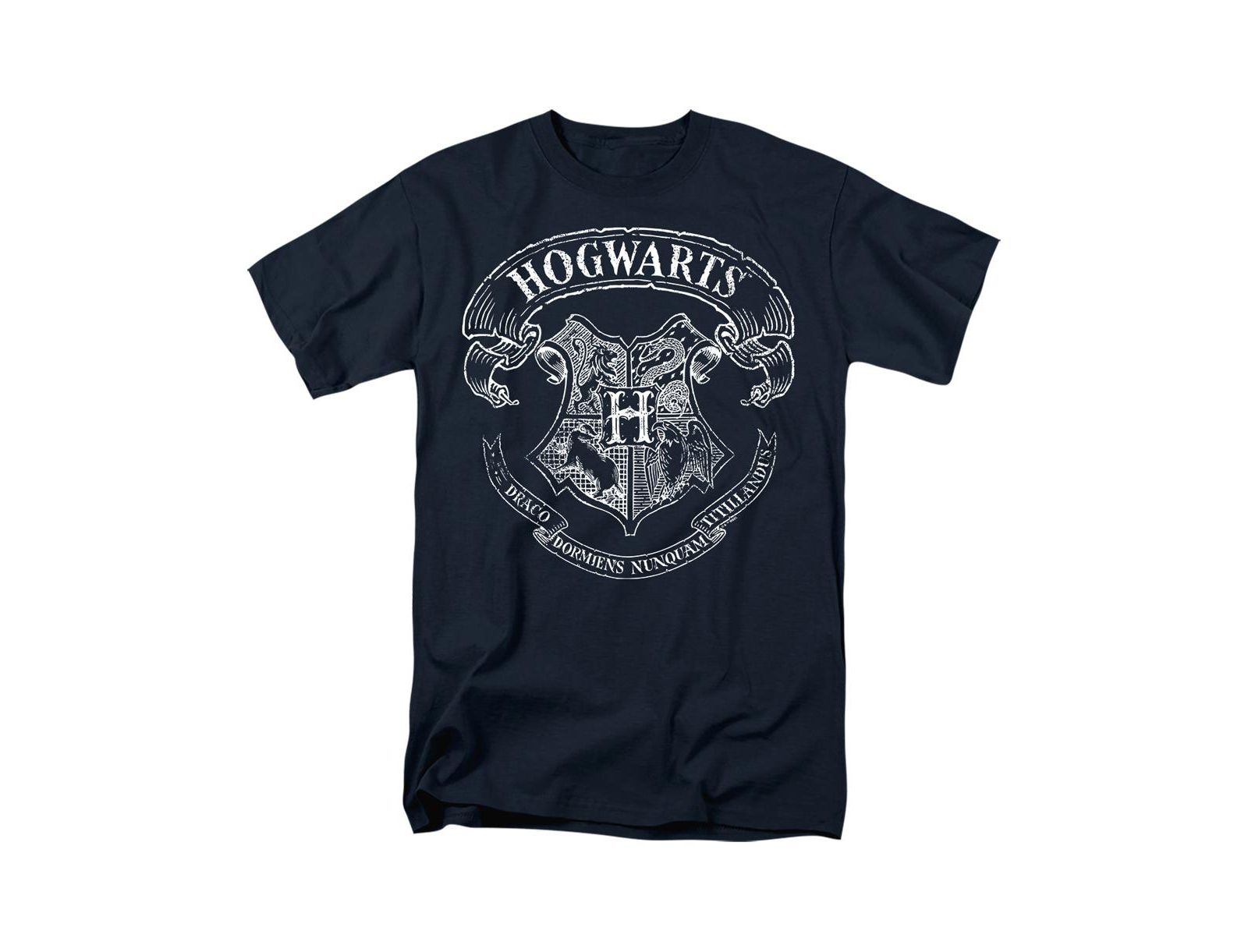 Harry Potter Men's Hogwarts School Crest T Shirt