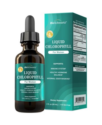 BioSchwartz Жидкий хлорофилл, мятный, 2fl oz