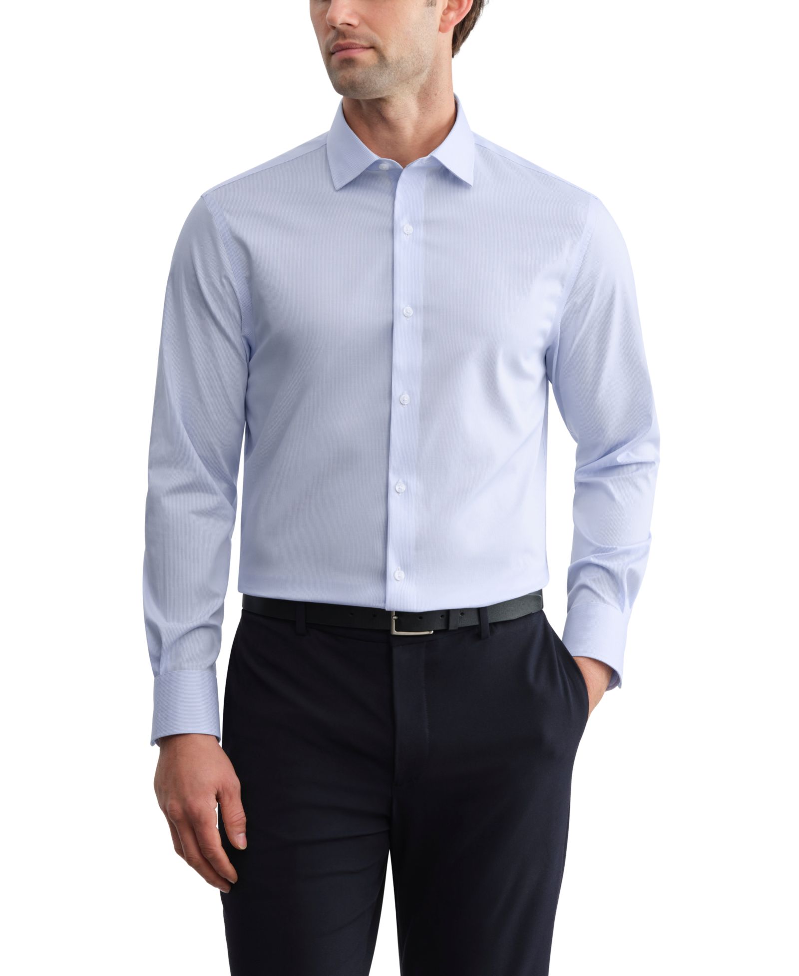 Мужская классическая рубашка Tommy Hilfiger TH Flex Twill