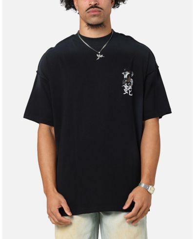 Мужская футболка SAINT MORTA Venom Boxy Sunfade Black