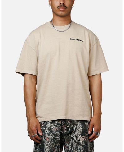 SAINT MORTA Men's Awakening Heavyweight T-Shirt Stone