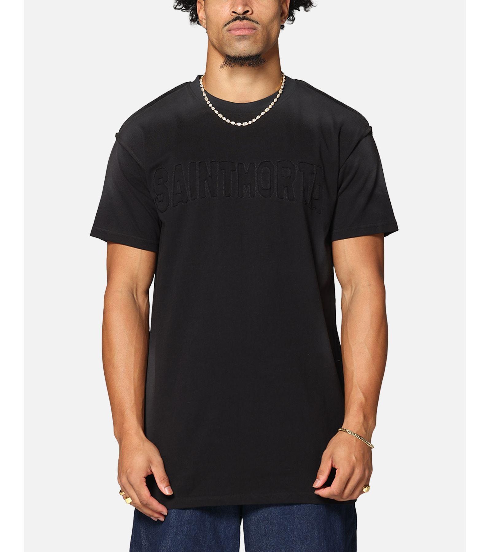 SAINT MORTA Men's Manticore Lafayette T-Shirt - Sunfade Black 2XL