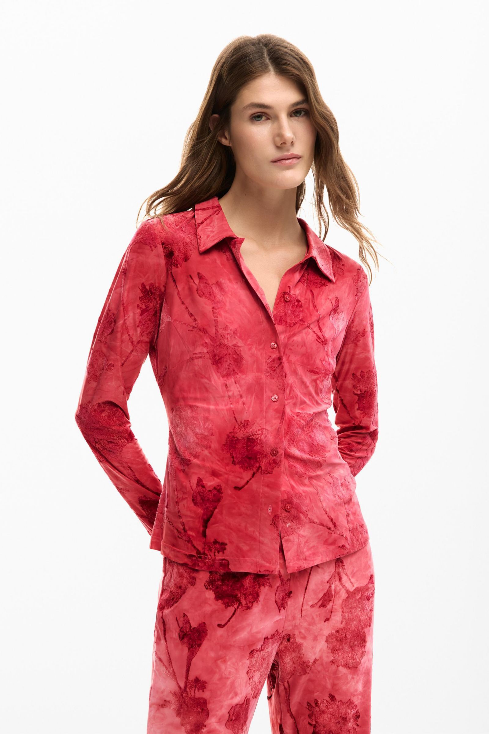 Женская рубашка Desigual Flocked