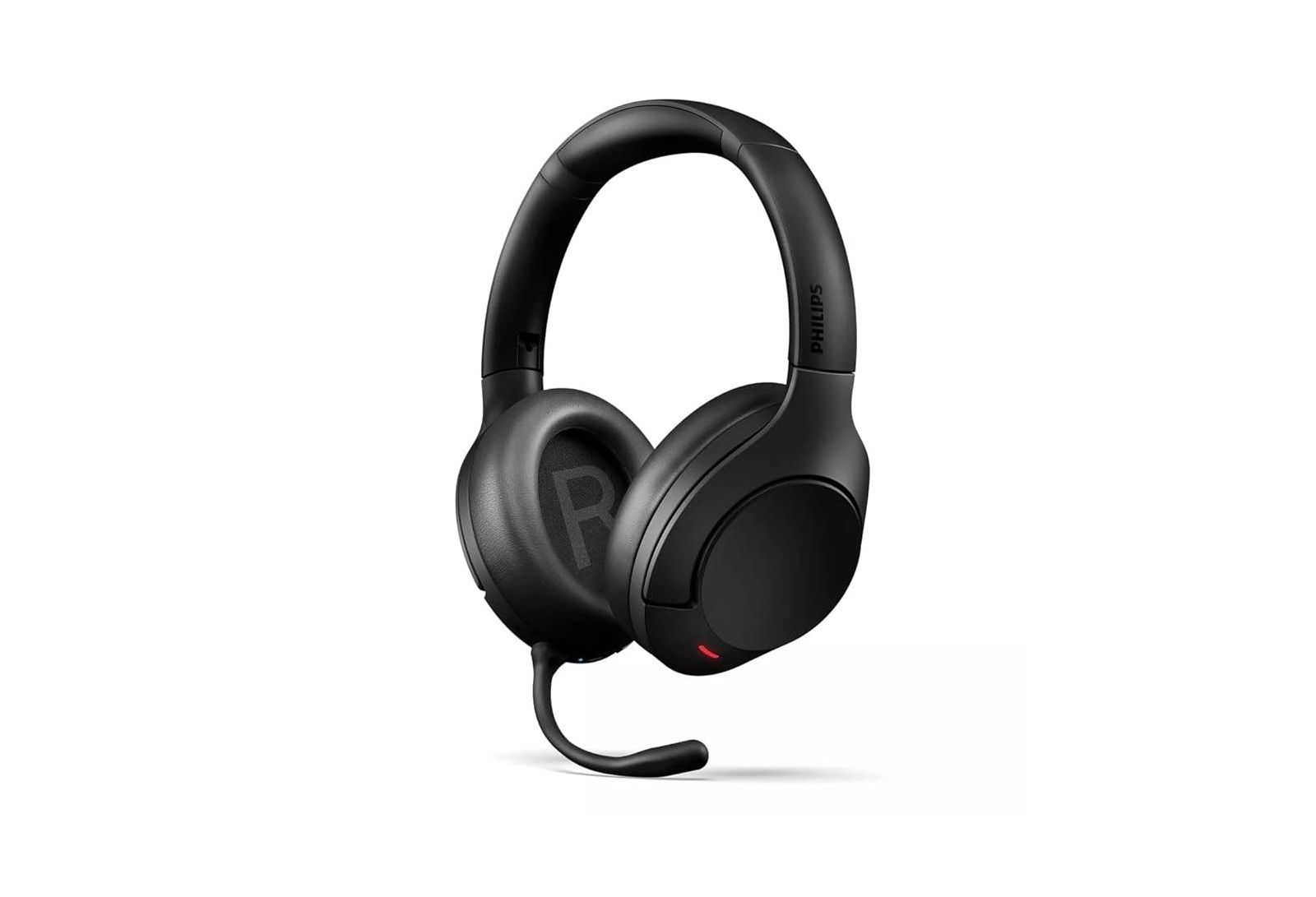 Беспроводные Bluetooth накладные наушники PHILIPS – стереозвук, шумоподавление, встроенный микрофон