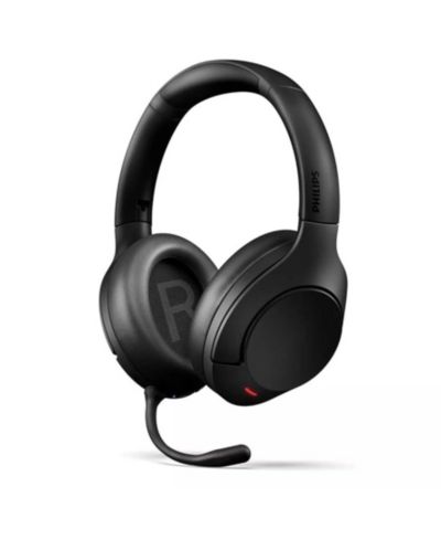 Philips Wireless Noise-Cancelling Over-Ear Headphones with Built-In Mic