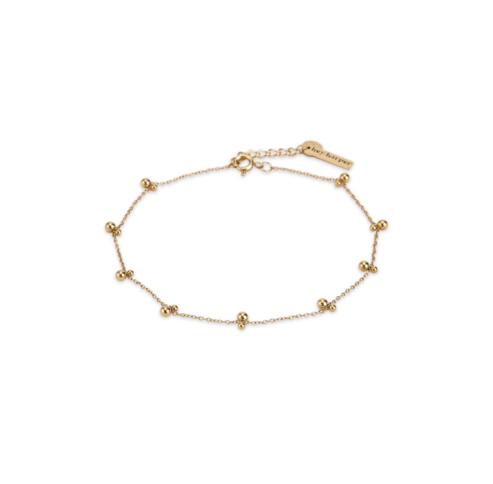 Hey Harper Double Bubble Anklet