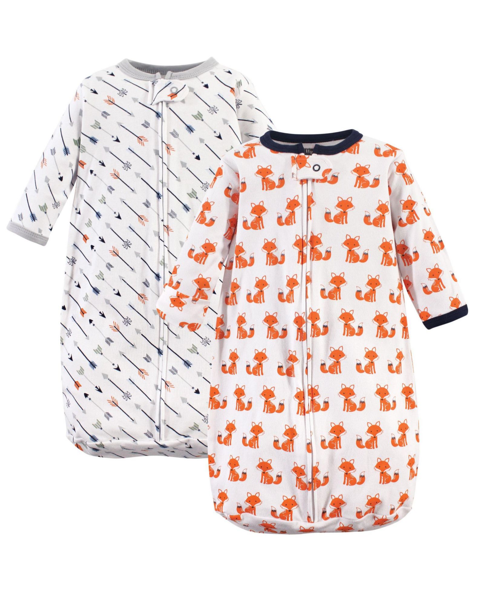 Hudson Baby Baby Boys Cotton Long-Sleeve Wearable Sleeping Bag, Sack, Blanket