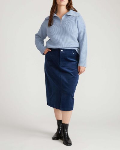 Universal Standard Plus Size Suzi вельветовая юбка