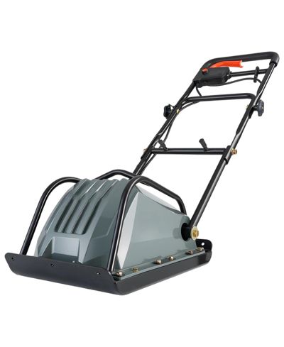 Mecale Plate Compactor, Electric Ground Rammer, 130W Output, 5 kN Force, 3.9" Depth, 16 m/min Speed, Soil Compaction Machine