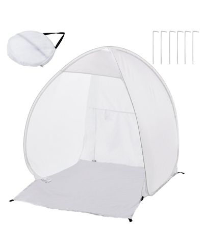 Переносная палатка для распыления краски Mecale Pop-Up Spray Paint Shelter, 40 x 35 x 40 in с полом, окном для вытяжки и сумкой для хранения