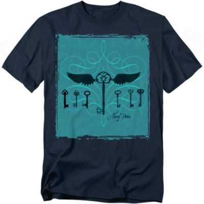 Мужская футболка Harry Potter Winged Keys Guarding The Stone