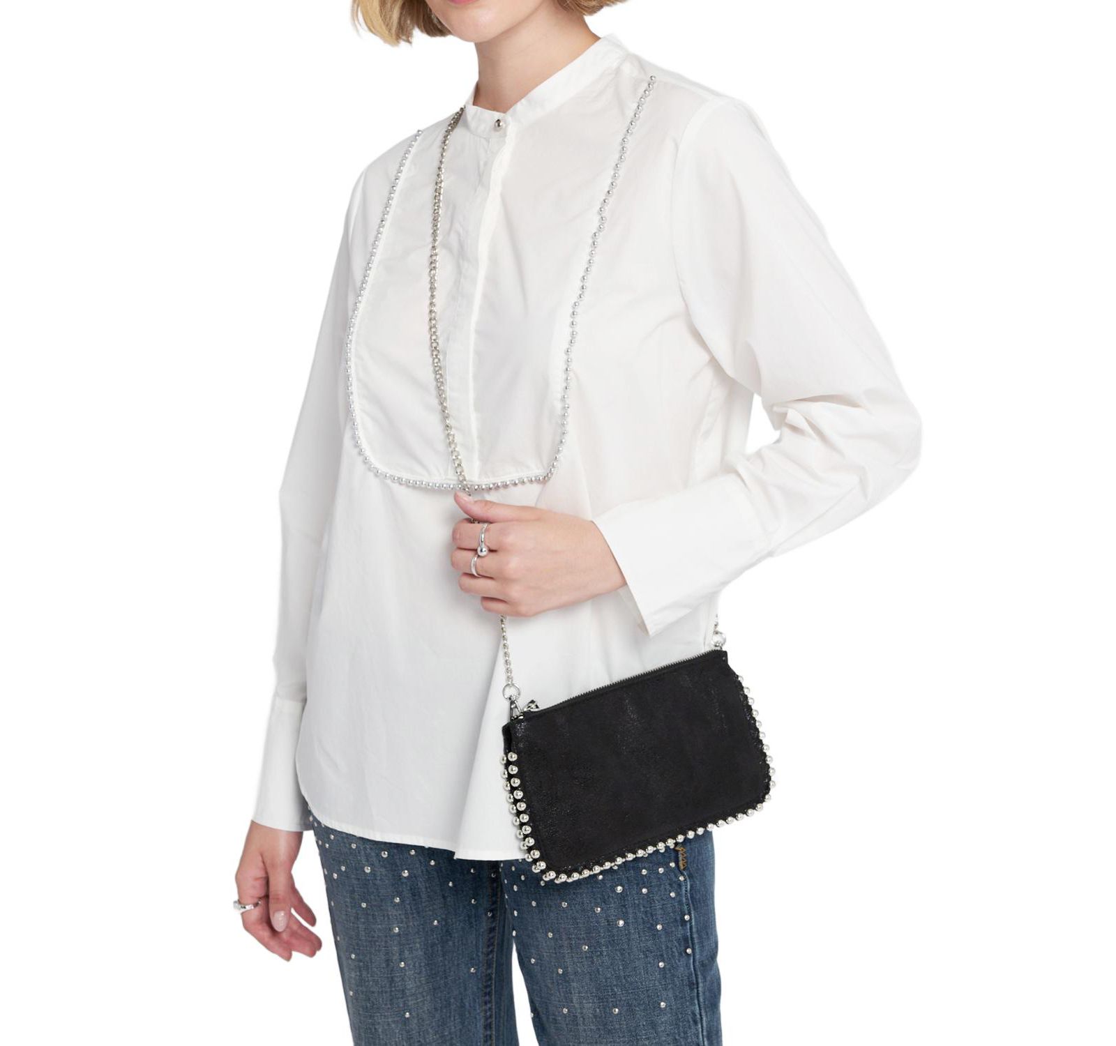 Сумка-клатч ELLE Collection Silver Trimmed On Chain