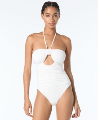 Женский слитный купальник Bandeau от MICHAEL Michael Kors