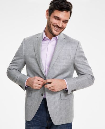 Michael Kors Men's Classic-Fit Silk & Wool Blend Sport Coat
